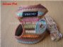 colorful cotton dog pet harness and leash